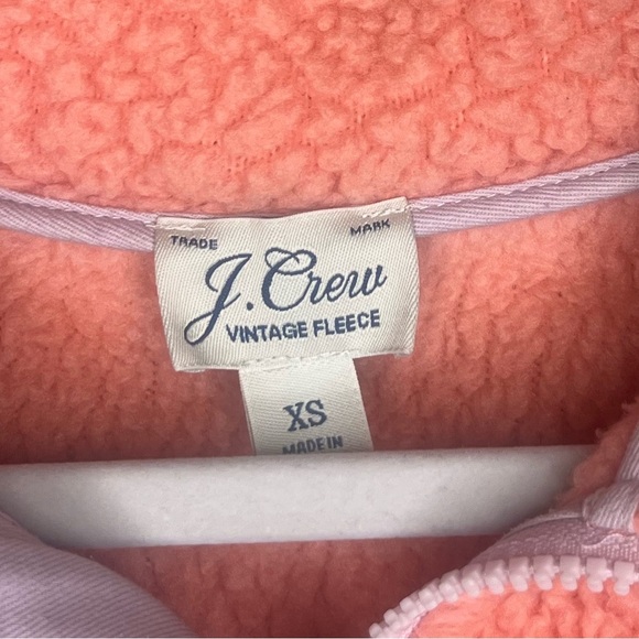 J Crew Vintage Polartec Sherpa Fleece size XS - Picture 6 of 10